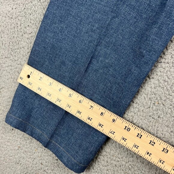 Habands Fit Forever Mens 36X28 Expandable Waist Light Blue Dress Pants Style 060 - Picture 8 of 10